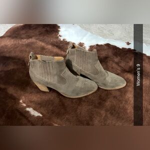 DV by Dolce Vita Taupe Ankle Booties